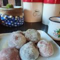 Cooksnap dari cahya rini untuk resep Mochi lembut isi Gula Merah & Kacang tanpa pewarna
