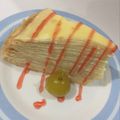 Cooksnap dari Elsa untuk resep Matcha Mille Crepes simple