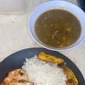 El cooksnap de Aris Portes cuando hizo Guandules guisado.