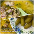 Cooksnap Sesimple Loralin semasa beliau membuat Ayam Masak Tempoyak Belimbing Buluh.