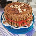 Rita Kocsis Cooksnap-ja, amikor elkészítette a(z) Smarties csokoládé torta receptet.