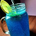 Mamta Malav का कुकस्नैप जब उन्होंने ब्लू लैगून मॉकटेल (Blue lagoon mocktail recipe in hindi) बनाया था।