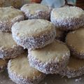 El cooksnap de Karina Correa cuando hizo Alfajores de Maicena (Sin Manteca).