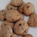 El cooksnap de Almudena López cuando hizo Galletas de almendra y chocolate.