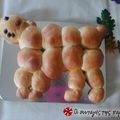Cooksnap από tahitian στη συνταγή Ζυμαρένιο πασχαλινό αρνάκι!