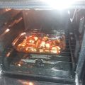 El cooksnap de Natalia Astrid Díaz cuando hizo Muslos de pollo al horno en salsa de BBQ.