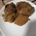 El cooksnap de Elisa Pérez cuando hizo Carrilleras de cerdo.