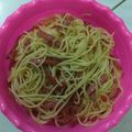 Cooksnap dari yuyun nailufar untuk resep Spaghetti Aglio Olio with mushroom and smoked beef