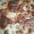 El cooksnap de Giova cuando hizo Papas a la crema con pollo.