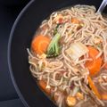 Cooksnap dari Maulina A untuk resep 🍜 Mie burung dara kuah nyemek