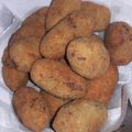 El cooksnap de Tacila Sosa cuando hizo Croquetas caseras de pollo.