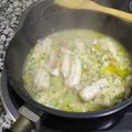 El cooksnap de MMar González Gómez cuando hizo Abadejo en salsa verde con gambas.