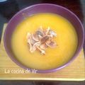 El cooksnap de La cocina de Vir cuando hizo Crema de zanahoria y calabaza.