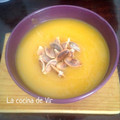 El cooksnap de La cocina de Vir cuando hizo Crema de zanahoria y calabaza.