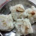 Ruchi Agarwal का कुकस्नैप जब उन्होंने कलाकंद बर्फी (Kalakand recipe in Hindi) बनाया था।