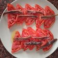 El cooksnap de Quiero Cacahuetes cuando hizo Tomate con anchoas.