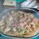 El cooksnap de Caroline Mayol cuando hizo Fideos a la crema con repollitos de Bruselas y jamón salteados.