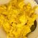 Cooksnap de Filipa Vasconcelos quando cozinhou Ovos mexidos com curcuma e cream cheese.