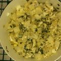 El cooksnap de Male&Cacho😍 cuando hizo Ensalada de papas con cebolla de verdeo.