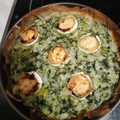 El cooksnap de isaac fuentes cuando hizo Quiche de hojaldre con espinacas y queso de cabra.