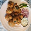 Sneha Patel's cooksnap of when they made અજમા ના પાન ના પકોડા (ajma na pan na pakoda recipe in gujarati).
