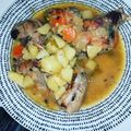 El cooksnap de delapi92 cuando hizo Conejo estofado con verduritas.