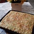 El cooksnap de Valeria cuando hizo Fainá zapallito de tronco.