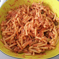 El cooksnap de Marion Vv cuando hizo Macarrones con Aceitunas, Atún, Tomate frito..😋🍝🍴.
