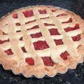 El cooksnap de Fernanda Fajardo cuando hizo Pastafrola clásica con masa quebrada sabor naranja.