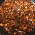 El cooksnap de Francisco Zea Bravo cuando hizo Pollo con Almendras al estilo Chino.