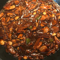 El cooksnap de Francisco Zea Bravo cuando hizo Pollo con Almendras al estilo Chino.