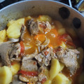 El cooksnap de graciela larroque cuando hizo Lengua a la cacerola.