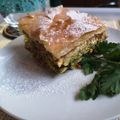 El cooksnap de María Agulló cuando hizo Pastela marroquí.