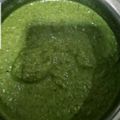 daksha a Vaghela 's cooksnap of when they made ગ્રીન ચટણી (Green Chutney Recipe In Gujarati).
