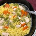 Bettina Illés Cooksnap-ja, amikor elkészítette a(z) Csirkemellből készült húsleves receptet.