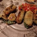 El cooksnap de Rut Borillo cuando hizo Croquetas de espinacas.