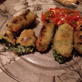 El cooksnap de Rut Borillo cuando hizo Croquetas de espinacas.