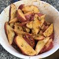 El cooksnap de Noelia cuando hizo Papas rústicas !!!.