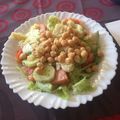 El cooksnap de migue montesinos cuando hizo Ensalada de garbanzos y cous-cous.