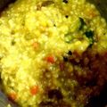 Rakhi Biswas's cooksnap of when they made ডালিয়ার সবজি খিচুড়ি(daliyar sabji khichuri recipe in Bengali).