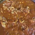 El cooksnap de Maricarmen Orozco cuando hizo Tinga de pollo.