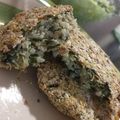 El cooksnap de Carla Vasquez cuando hizo Hamburguesas de quinoa y espinaca.
