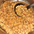 El cooksnap de Ana Laura Bonilla cuando hizo Curry vegano de calabaza y garbanzos.