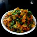 Ketki Dave's cooksnap of when they made Gobhi Matar Masala.