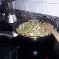 El cooksnap de Macarena De Los Reyes cuando hizo Arroz basmati con pollo y verduras.