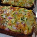 Mommyluvs2cook's cooksnap of when they made Zucchini, Egg, and Cheese Toast.