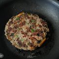 El cooksnap de Susana Tapia cuando hizo Hamburguesas de res con manzana y zanahoria.