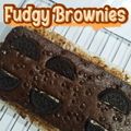 Cooksnap dari Rizky Alfadina untuk resep Fudgy brownies | brownies sekat  panggang