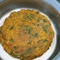 sonal Trivedi 's cooksnap of when they made મેથી ના આદુ લસણ વાળા થેપલા (Methi Ginger Lasan Thepla Recipe In Gujarati).