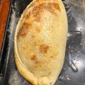 El cooksnap de Leandro Gonzalez cuando hizo Calzone Caprese.